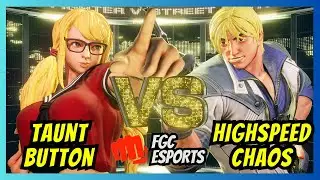 SFV Champion Edition 🔥 TauntButton [Mika] vs Highspeedchaos [Ken] 🔥 FGC eSports