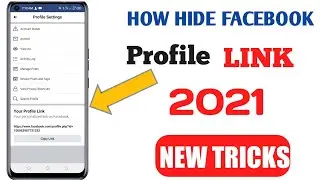 How Hide Facebook Profile Link🥰. #digital_Shoaib