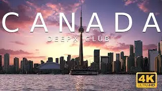 CANADA 4k (60FPS) || Relaxing Video, Music, Nature || Amazing Relaxing || Deepx Club