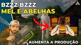 COMO CRIAR ABELHAS NO FARMING SIMULATOR 25 E AUMENTAR A PRODU&Ccedil;&Atilde;O