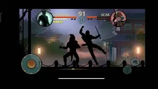 shadow fight 2 version 1.1.1:Scar (removed character and shades reused)
