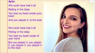 Rolling In The Deep Glee Project Lyrics