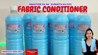 Paano Gumawa ng Premium Fabric Conditioner or FABCON | Complete with Costing | Tipid Tips atbp.