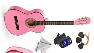 Master Play 30&rdquo; Pink Nylon Guitar, unboxing and review