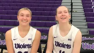 Caroline Peper and Brook Batchelor (Two National Champions): Off and On the Court at NYU