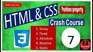 CSS Position property | Complete in 10minutes only