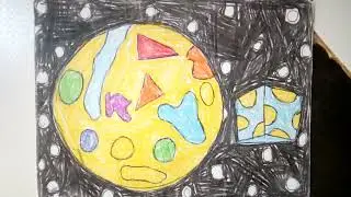 مجموعة كواكب سبيستون القديمة (من كوكب رياضة إلى كوكب أفلام)من رسوماتي