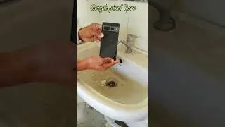 Google pixel 7pro in 😱 water testing ⚡#googlepixel7pro #watertesting  #shorts #ip68 #googlephone