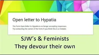 51: SJW&rsquo;s & Feminists, They devour their own (Rebecca Tuvel)