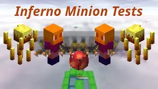 Is A T3 Inferno Minion Worth it? Testing Inferno Minions In Hypixel Skyblock
