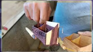 Cocho de violeta e pinho de riga