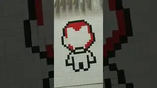 iron man pixel art. #art #pixelart #shorts #viral 🔥#avengers