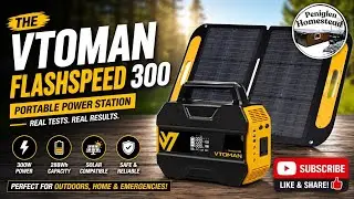 The VTOMAN FlashSpeed 300 Portable Power Station (My Honest Review)