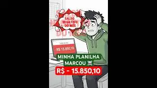 R$ 15.850,10 negativo. E agora?#shorts