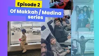 Umrah Vlogs Part 2 - Flying from  JFK (New York) to Jeddah (Saudi) via Kuwait.