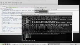 How to change location of maven local repository(.m2 folder) and create project using maven