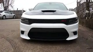 Custom Hellcat Charger Blacked Out Hood, Top, Trunk and Tail Lights Done by Wrap Starz