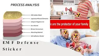 EMF Defense Sticker
