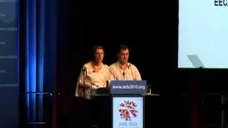 Openning of AIDS2010 Volodymir Zhovtyak& S. Volgina