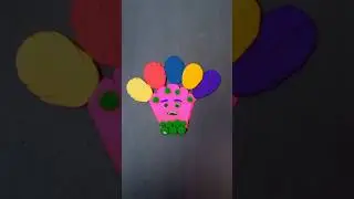 kele se bna guldasta kids for video 🏵️👋👍#youtubeshorts #trendingshort #clayshort #viralreel