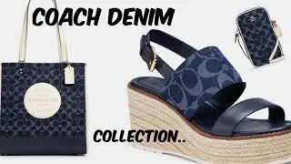 Coach Outlet Denim Collection 2021| LuxemumTV