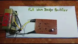 full wave bridge rectifier diode Bec micro project for engineering group work created by Lucifer 😀😀