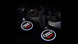 Audi LED Logo Puddle Lights | Projector Door Lights for A4, A6, Q5 & More