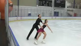 12 Elena PAVLOVA : Ruben BLOMMAERT GER FS ISU CSPOL2019 Warsaw Cup