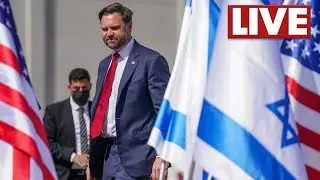 LIVE l JD Vance press conference in Israel