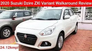 2020 Facelift Maruti Suzuki Dzire ZXI Walkaround Review l Interior, Mileage, Price, Features...
