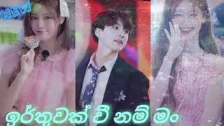 ඉර්තුවක් වී නම් මං🩷 saebi and Jungkook FMV 🩷Korean mix sinhala song 🩷#viral #bts #izna #sinhalasongs