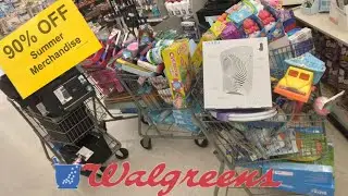 WALGREENS 90% Summer Clearance Haul 2022