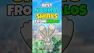 The Best Normal Type Shiny Pokemon From Kalos! #pokemon #gaming #shinypokemon #shorts