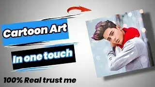 #Cartoonediting #EditingTutorial Cartoon photo editing in one touch 100% Real || in Hindi ||.