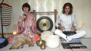Full Moon in Leo Sound Bath Ceremony - Snow Moon - Imbolc Sacred Flame