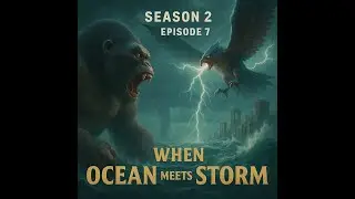 WHEN OCEAN MEETS STORM #animation #cinematic #kingkong #godzilla #kong #ai #aivideo #shorts
