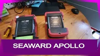Changing a battery in a Seaward Apollo PAT Tester.