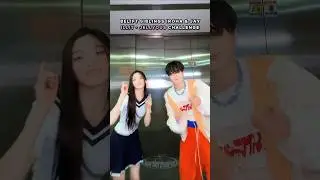 cute Belift Siblings Iroha & Jay doing ILLIT jellyous challenge #ILLIT #iroha #enhypen #jay #jellous