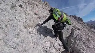 Via ferrata Sass Rigais 2017 GoPro 3025m Klettersteig