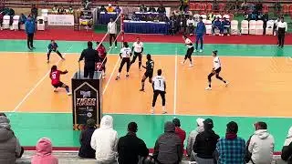 Police vs army women volleyball 