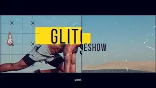 Modern Glitch Slide After Effects Templates