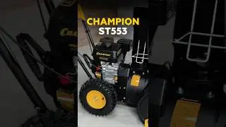 Снегоуборщик Champion ST553 &mdash; ваш выбор для зимы без хлопот! #снегоуборщик