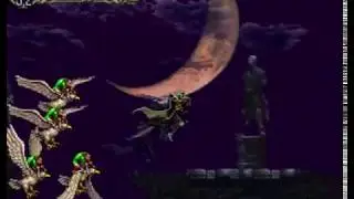 Castlevania SotN: Early access to GHOST CARD (insanely difficult Flea Rider bouncing)