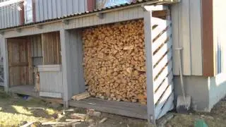 Time lapse Gopro - Stacking wood