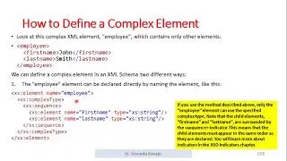 xsd complex elements and indicators