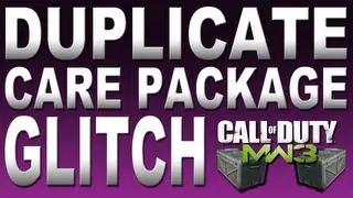 Modern Warfare 3: Duplicate Care Package Glitch