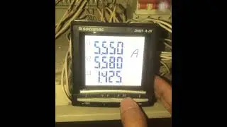 How to set power meter Diris A20-SOCOMEC- English