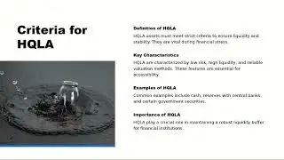 HQLA - High Quality Liquid Assets