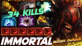 Bloodseeker Awesome All Map Hunter - Dota 2 Pro Gameplay [Watch & Learn]