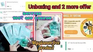 how to redeem 💥smytten bucks // myglamm free product unboxing // smytten coupon #myglamm #giveaway